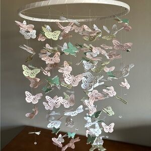 Beautiful Butterfly Nursery Mobile